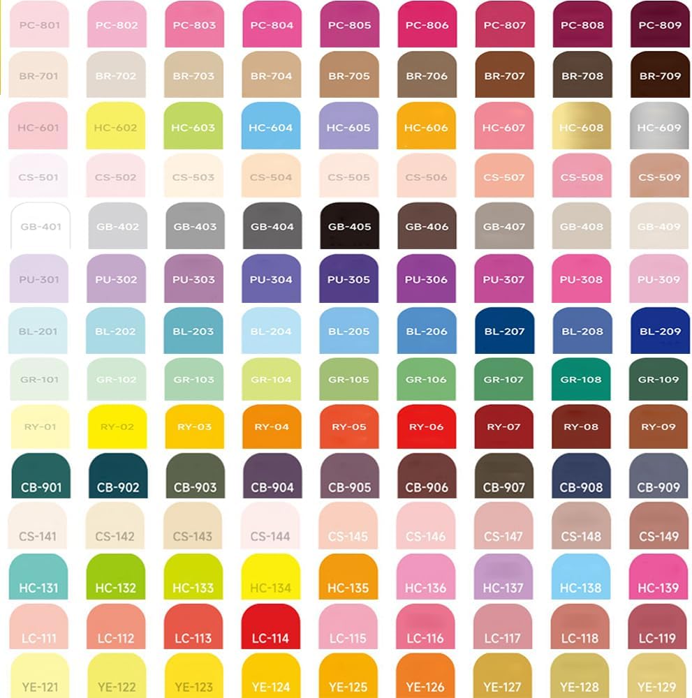 126 Colors Acrylic Paint Markers, Soft Brush Tip Acrylic Paint Pens for Paper, Rock Painting, Glass, Mugs, Fabric, Water Based Drawing Marker Set, Acrylic Painter Ink