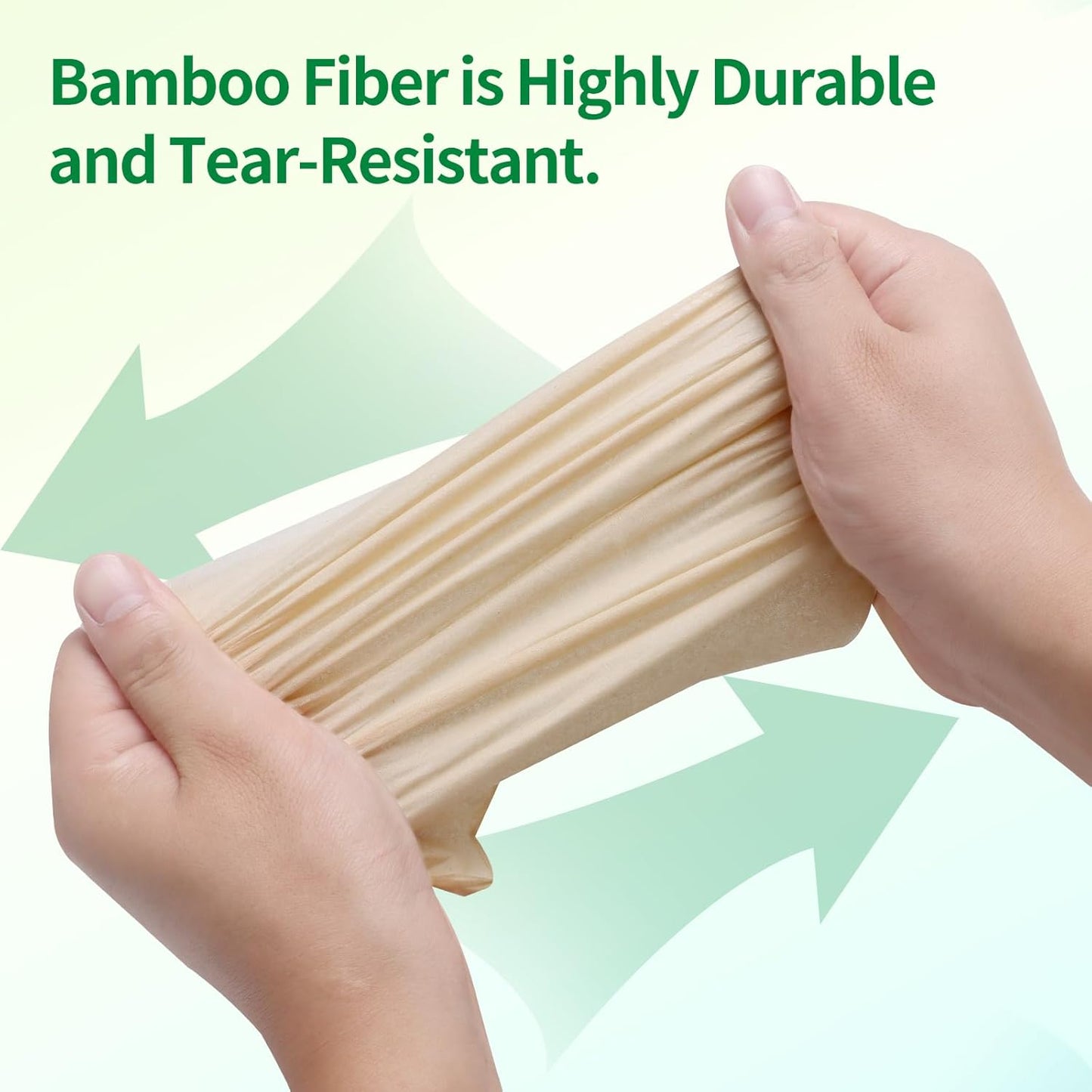 Unbleached Bamboo Facial Tissues - 12 Boxes of 100% Natural, Hypoallergenic, 134 Sheets per Box, FSC Certified, Eco - Friendly, Ultra - Soft & Gentle for Everyday Home and Office Use