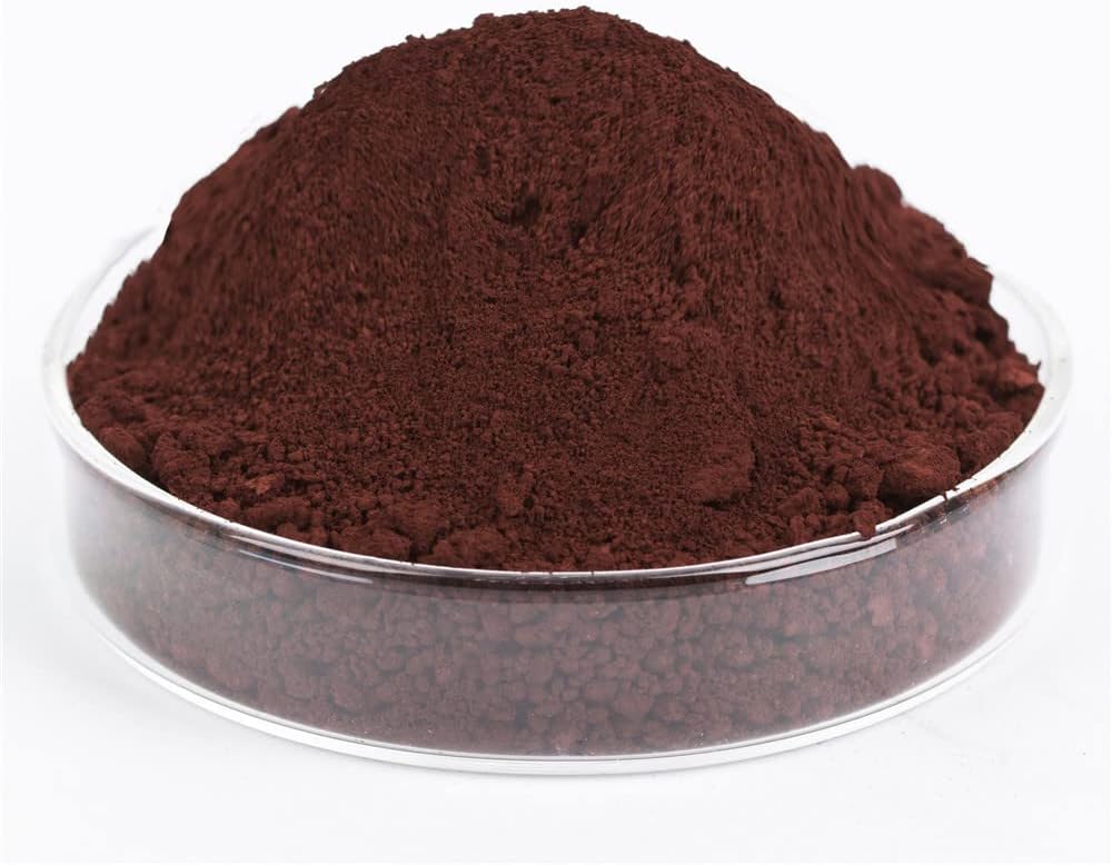 GOODTAKE Concrete Pigment, Brown Iron Oxide Pigment Powder, Concrete Cement Dye Color Pigment for Pastel Tile Paint Concrete Cement Mortar Grout (Brown, 4 oz)