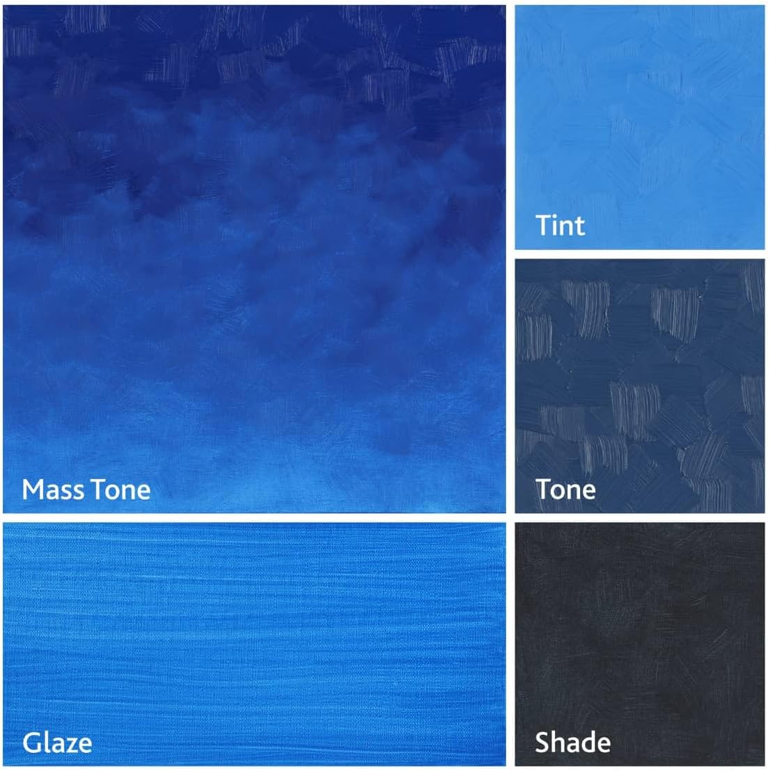 Tusc & Pine Artist Oil Paint - Cobalt Blue, 150 ml, Non-Yellowing, Rich & Creamy Consistency, Maximum Pigment Load, Small Batch Milled Oil Paints Made in the USA for Professional Artists