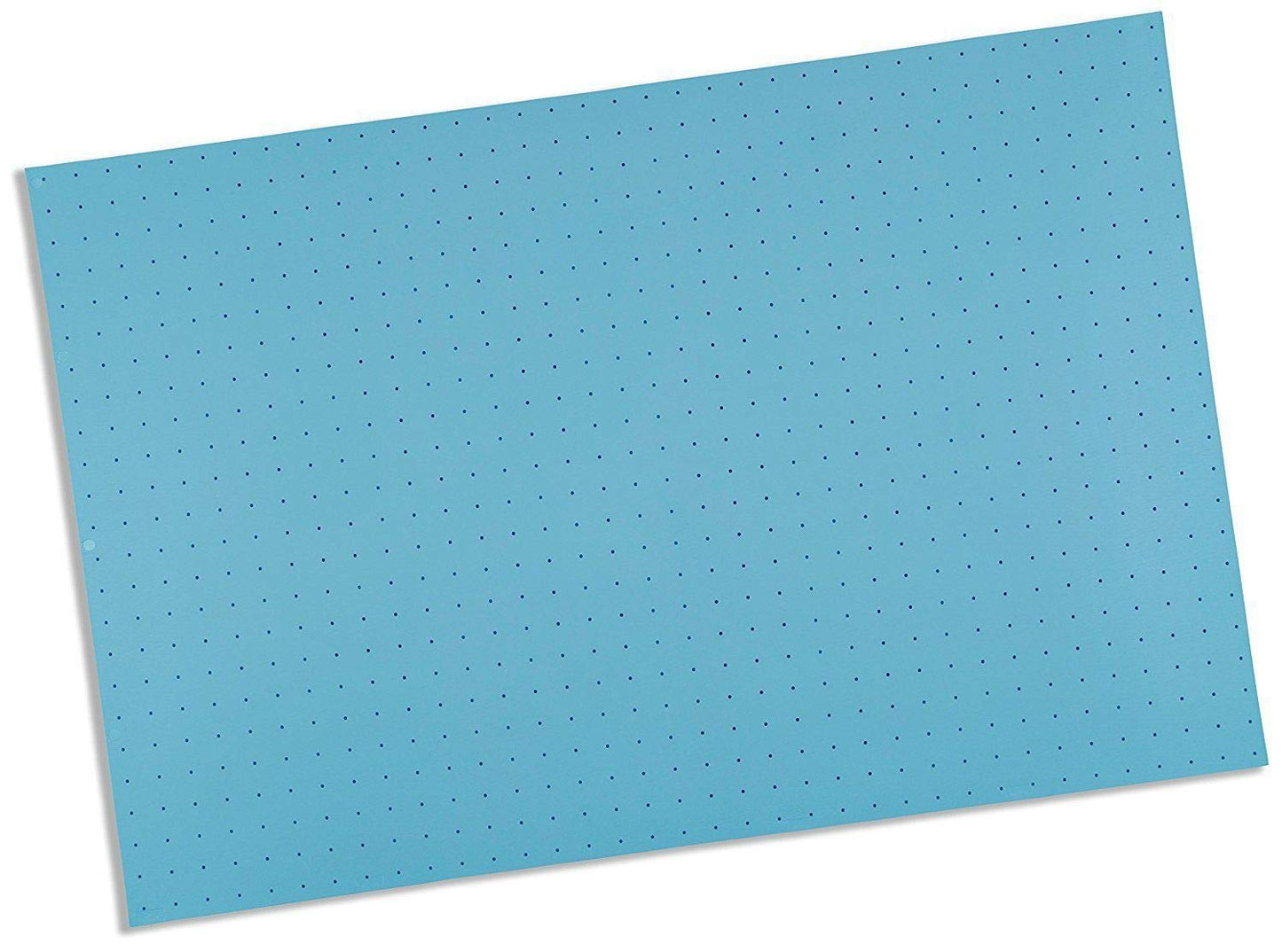 Rolyan Polyflex II, 1/8" x 24" x 36", 1% Perforated, Blue, Highly Conformable Splinting Thermoplastic, Fabricate Custom Orthotics for Hand, Wrist, Thumb, Fingers, Low Resistance, OT PT Use