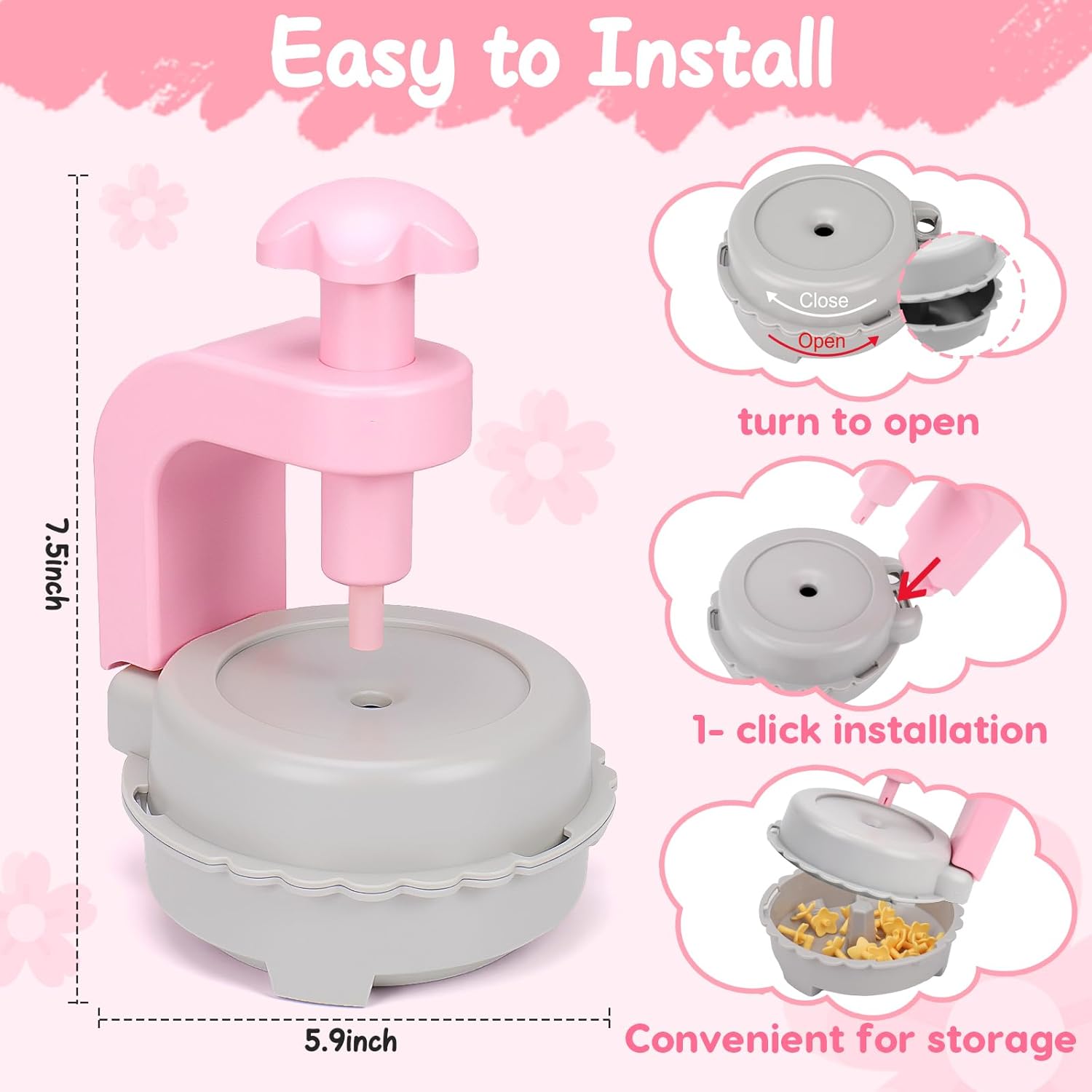 Arts and Crafts for Kids Girls Ages 4-8 6-8 8-12 Fabric Flower Bouquets Toys Creative DIY Craft Kits for Kids Toddlers Preschool Learning Activities Birthday Gifts for 4 5 6 7 8 9 10 Year Old Girls