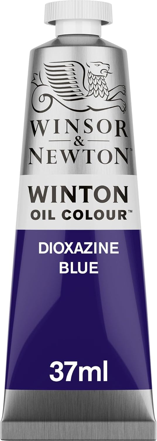 Winsor & Newton Winton Oil Color, 37ml (1.25-oz) Tube, Dioxazine Blue