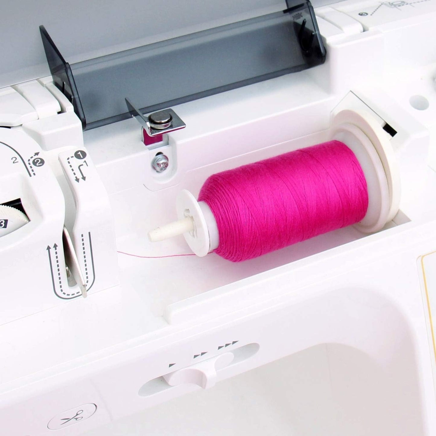 Threadart Polyester All-Purpose Sewing Thread - 600m - 50S/3 - Bay Berry