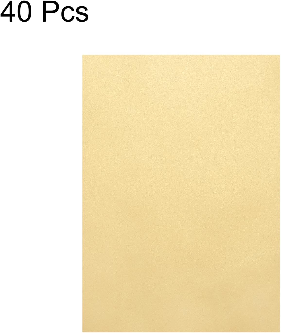 MECCANIXITY Colored Vellum Paper, 40 Sheet Orange Yellow Transparency 8.5 x 11 Printable Vellum Paper, Translucent Vellum Sheets for Printing Wedding Invitations Ink Jet Laser Printer