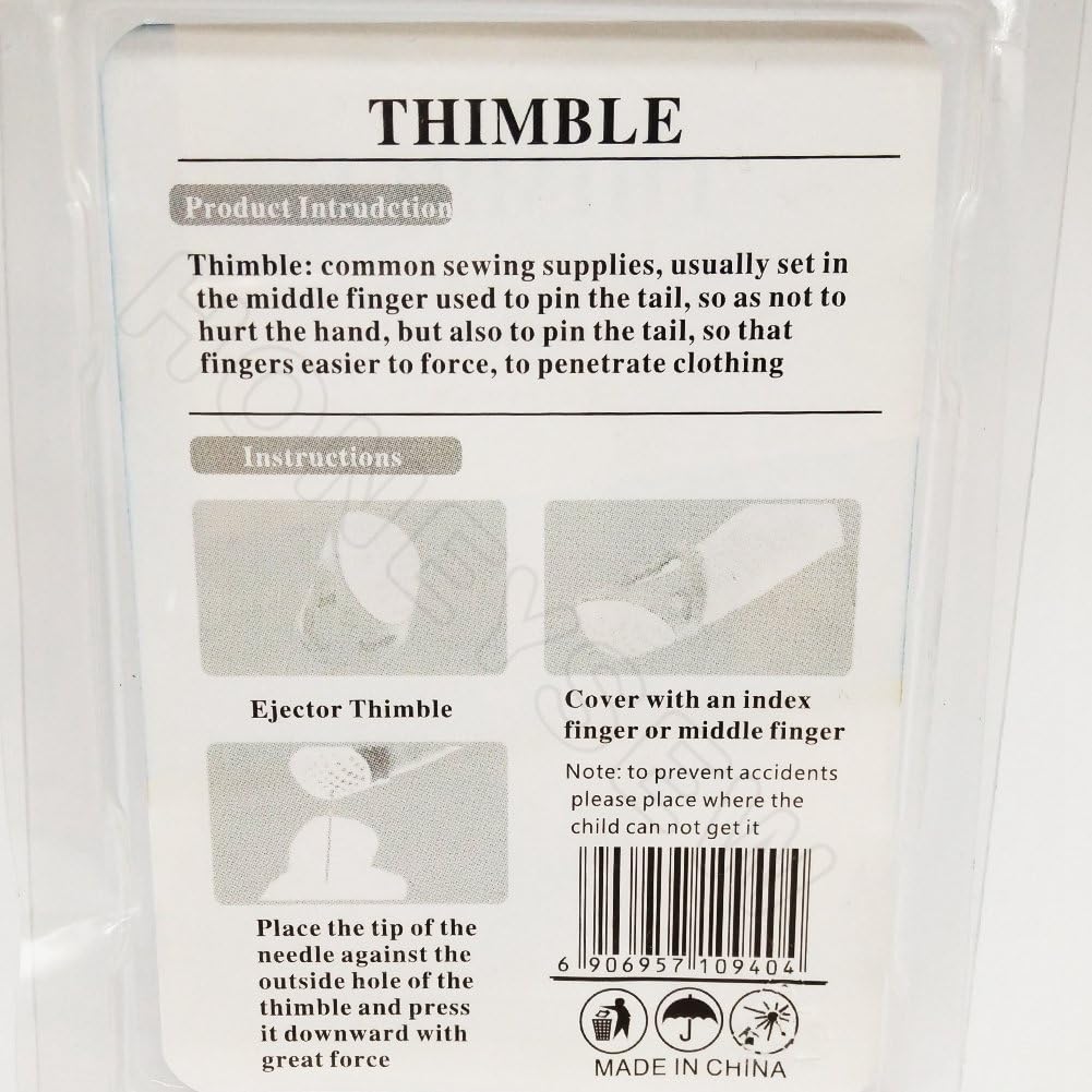 HONEYSEW Soft Comfort Thimble Two Size for Choose (Small Size)