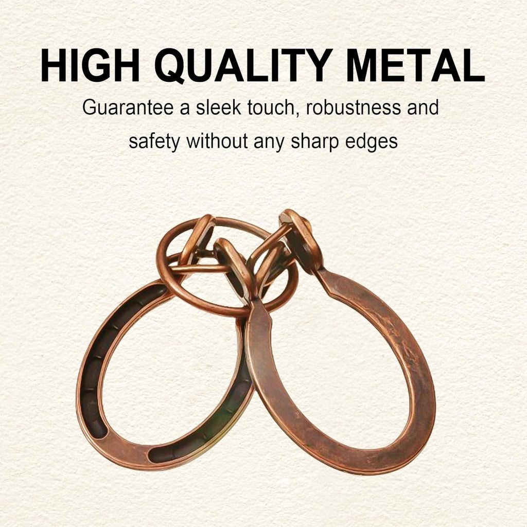 9pcs Metal Puzzle for Adult Disentanglement Puzzles Lock Puzzle Games Set Gift for Adults Teenagers