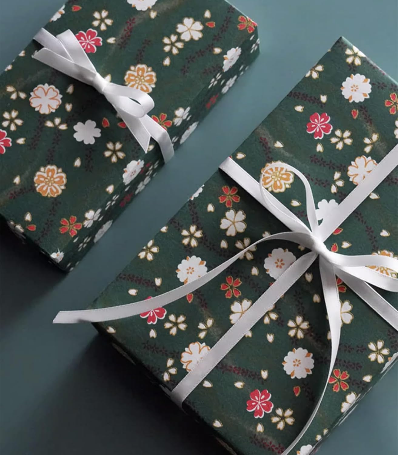 3/8" x 100 Yards White Polyester Satin Ribbon Single Faced Bulk Fabric Ribbons for Gift Wrapping, Crafting and DIY Projects, Scrapbooking, Bows and Card Making