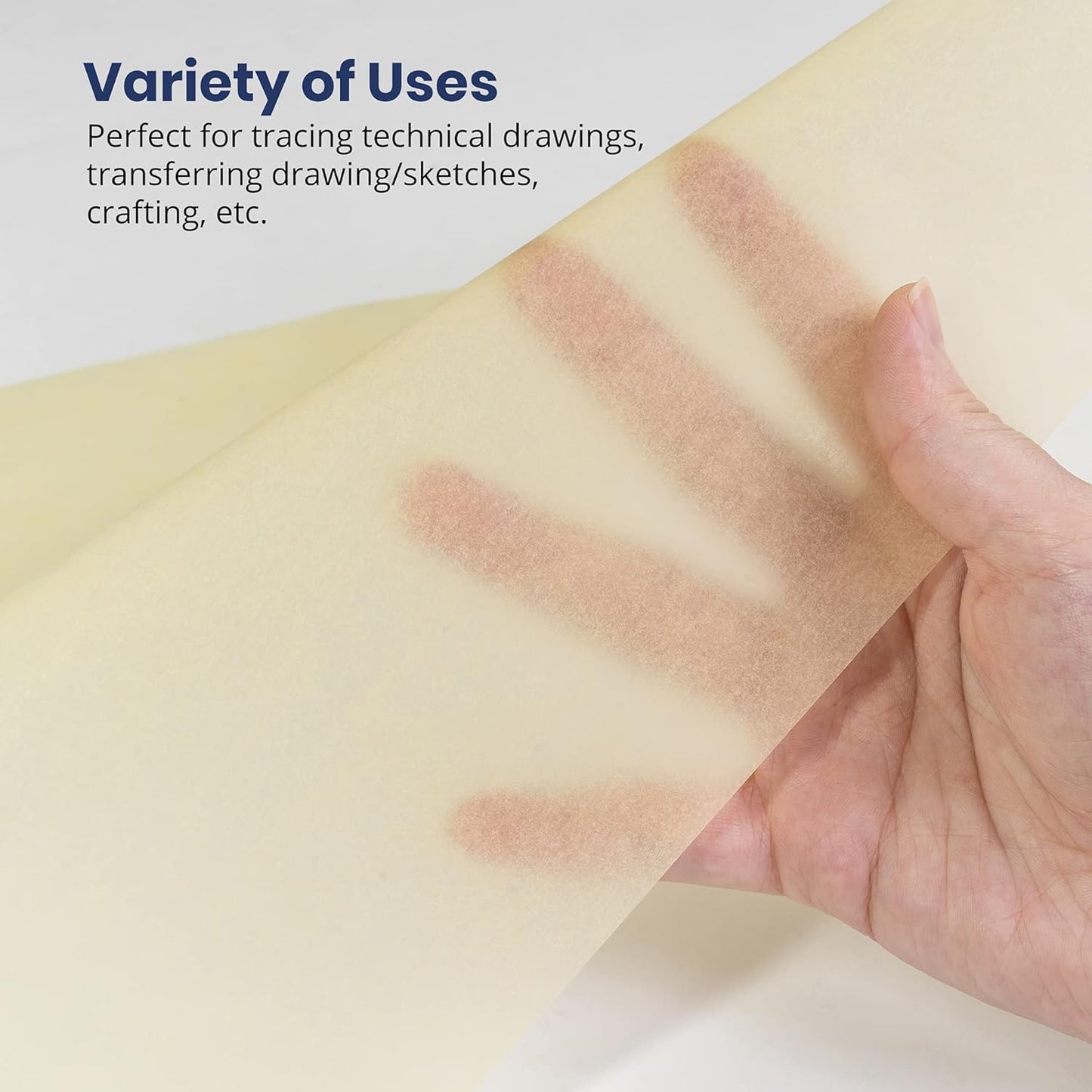 Pacific Arc Tracing Paper Roll, Yellow, 24 Inch x 20 Yard Roll