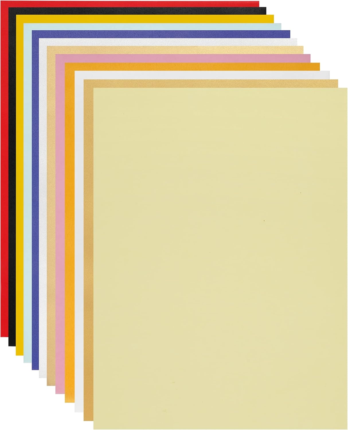 Quotidian Metallic Silver Flat US Letter Translucent Vellum Paper Printable Sheets 8.5" x 11" (21.6 x 27.9cm) Pack of 50 - Sketching Drawing Drafting Tracing