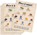 40th Birthday Party Games, Price is Right Games, Birthday Party Supplies for Adults, Fun 1985s Party Game，Pack of 30 Cards