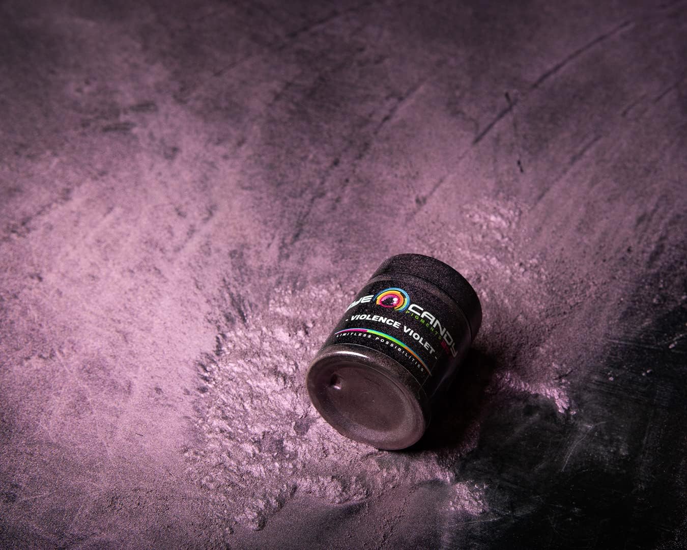 Eye Candy Pigments Premium Purple Mica Powder - Violence Violet (50gr) - for Epoxy, Resin, Soap, Paint, Woodworking, Acrylic Pouring, Bath Bombs, Fishing Lures - DIY Arts and Crafts Additive