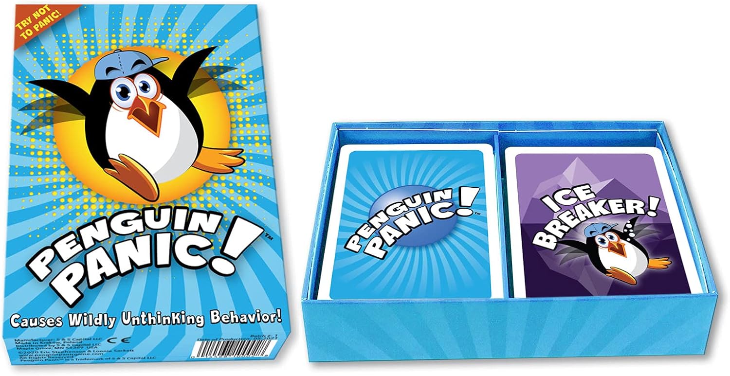 Penguin Panic - Tongue Twisted Hurt Your Cheeks Laughter – You’ll be Laughing at The Crazy Things Your Friends Say – for Fun People Looking for a Hilarious Night in a Box