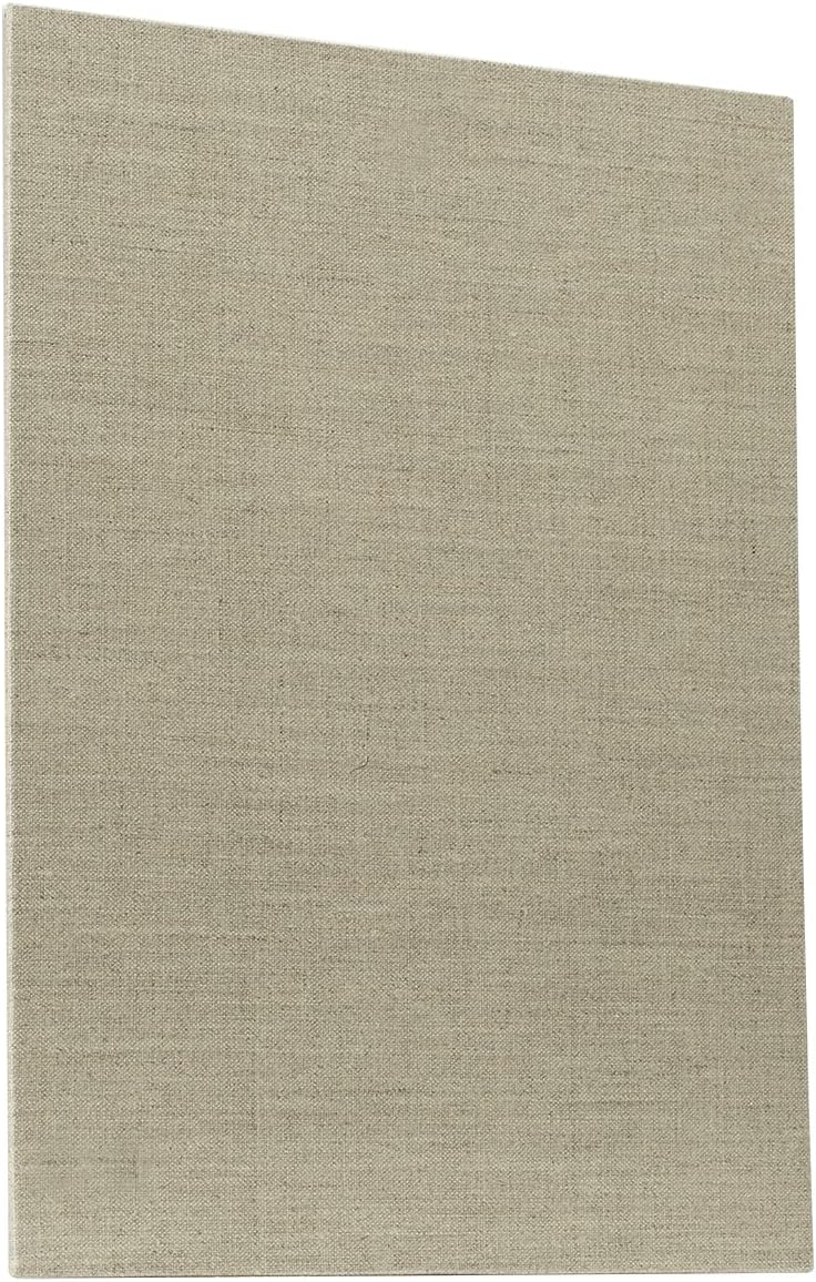 Senso Clear Primed Linen Panels - 6x6-3 Pack of Panels for Painting Oils, Acrylics, Pastels and More