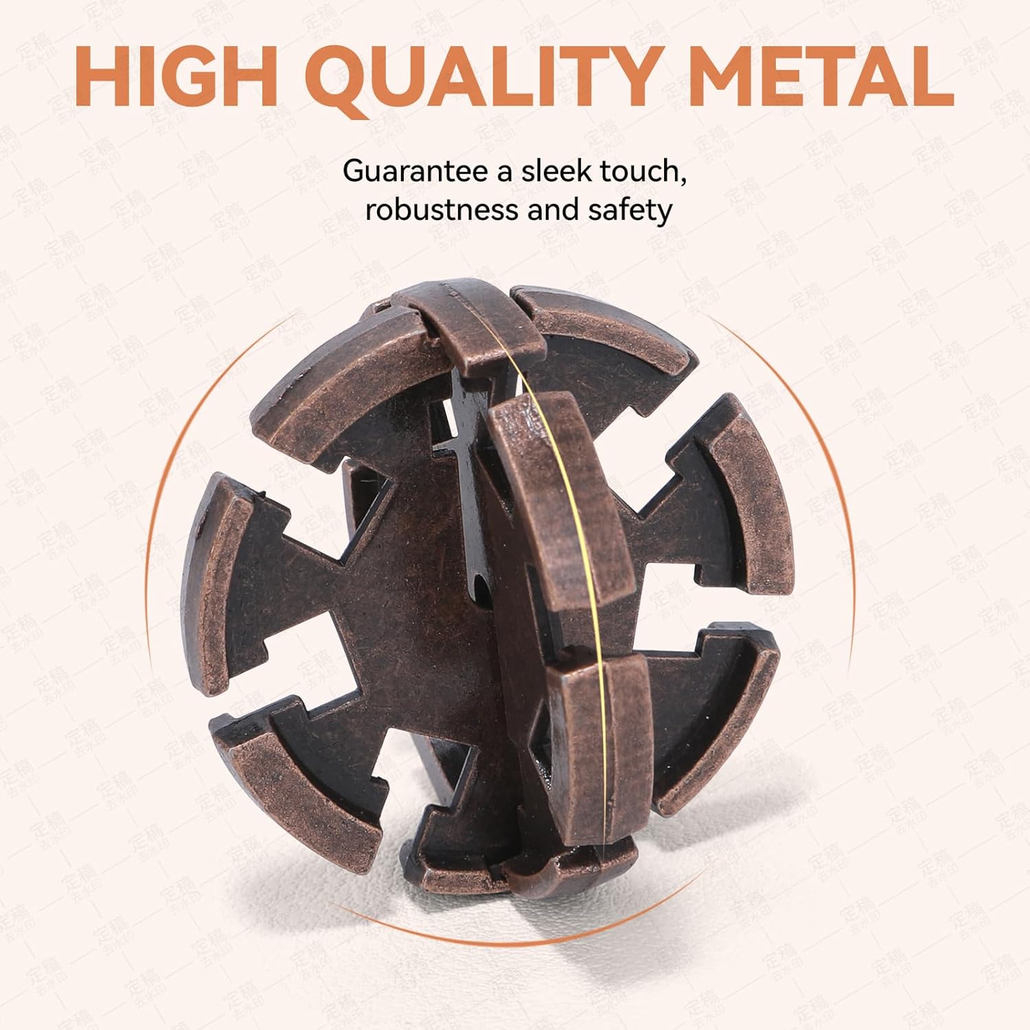 8 Pcs Brain Teaser Puzzles for Adults Teens - Metal Puzzles 3D Puzzle Game Toys for Adults Teens - Unlock Interlocking Puzzle Adult IQ Education Smart Toys