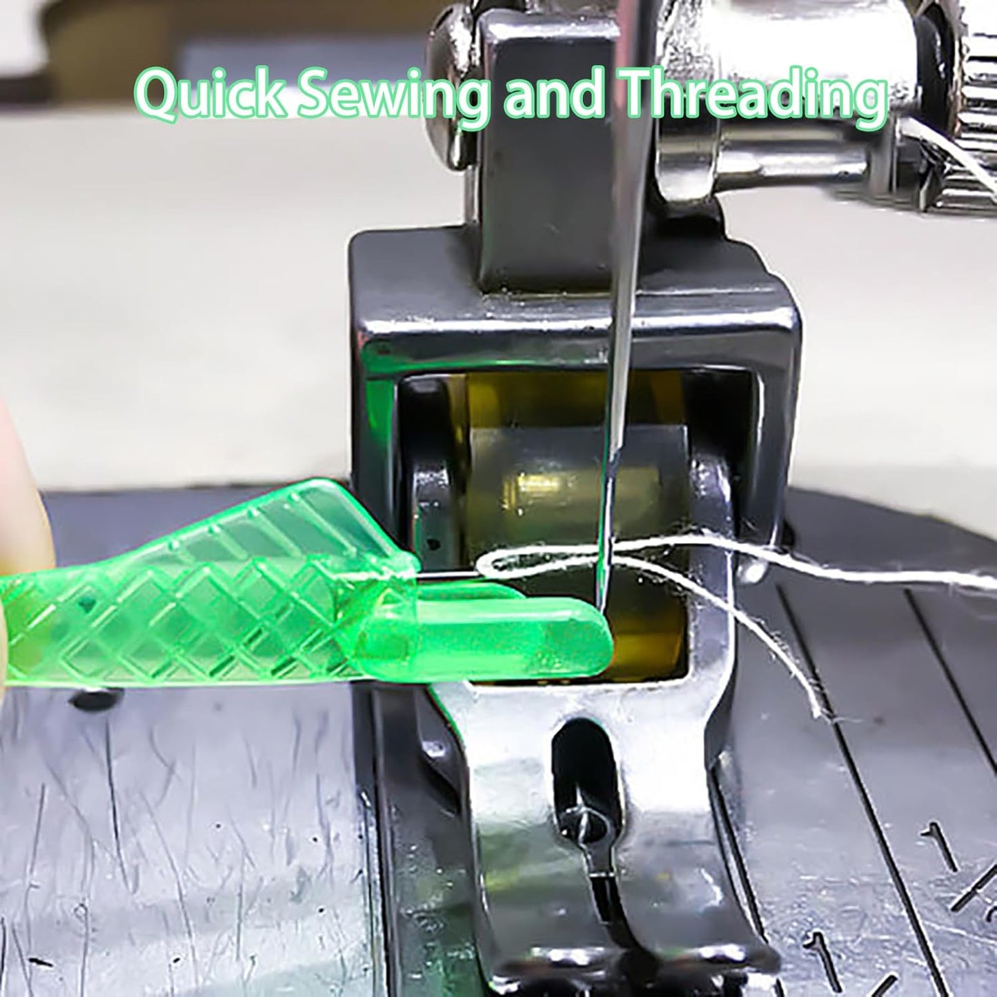 Fish Mouth Sewing Machine Needle Threader - 2025 New Automatic Tool, Quick & Easy Loop Threader for Enhanced Sewing Efficiency & Precision (10)