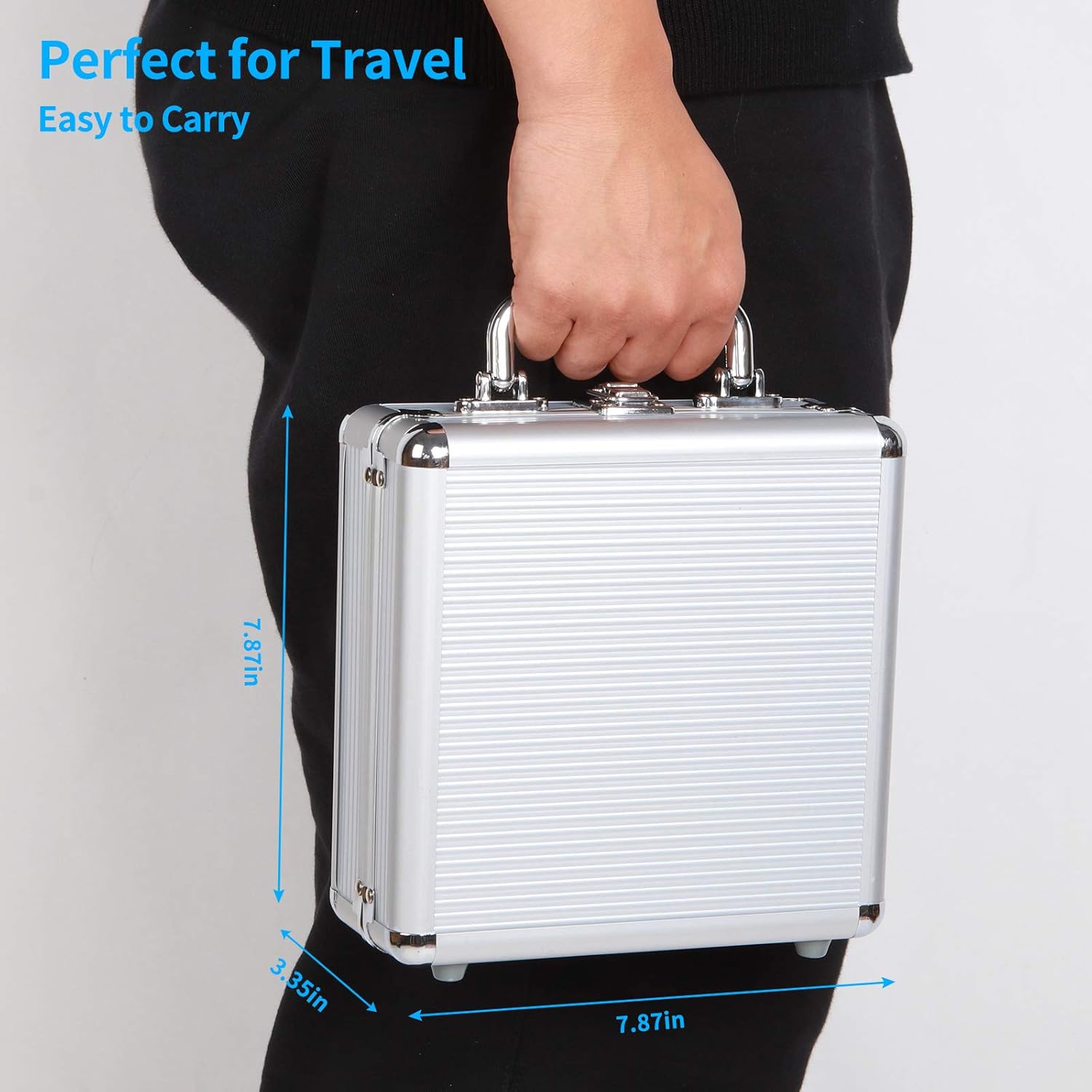 NOLIE Mexican Train Dominoes Game, Double 12 Dot Dominoes Set with Aluminum Case