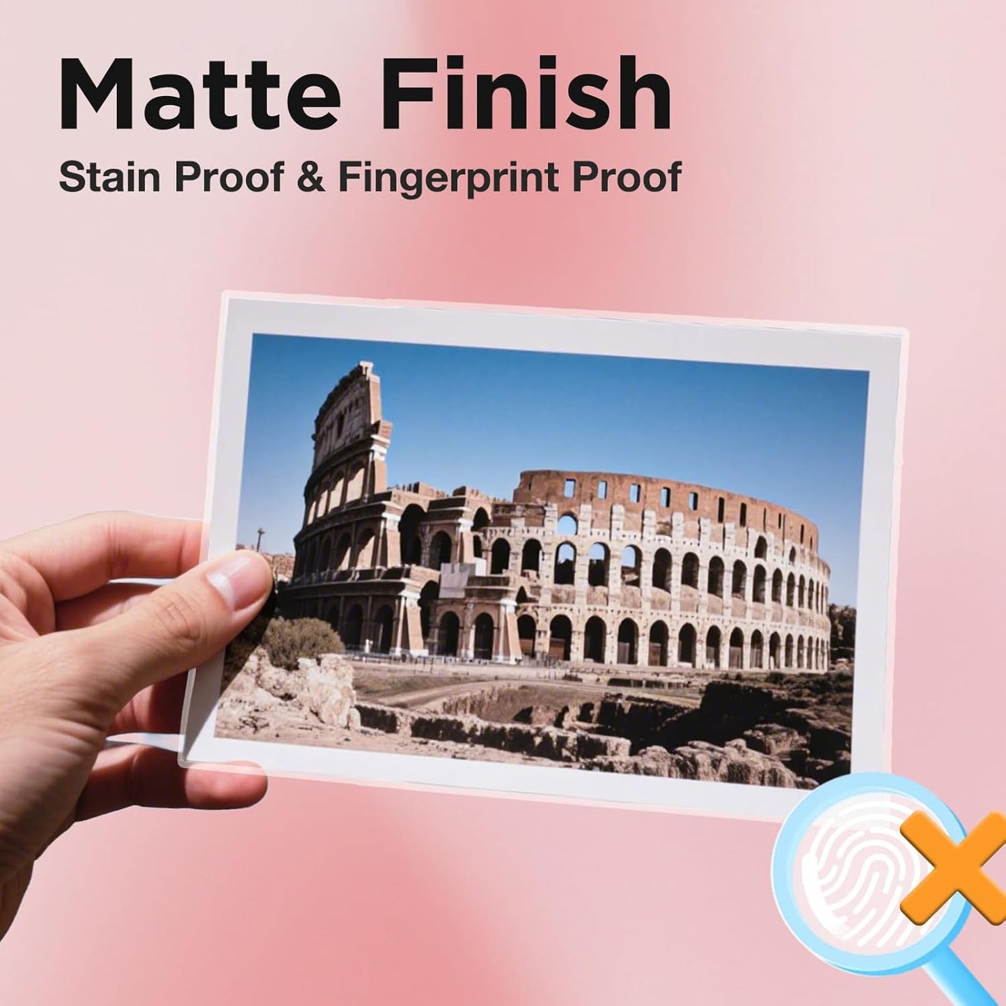 Matte Laminating Sheets 9 x 11.5 Inches, 3 Mil Thick, 50 Pack,Clear Anti-Glare 8.5 x 11 Matte Thermal Laminating Pouches for Letter Size (50)
