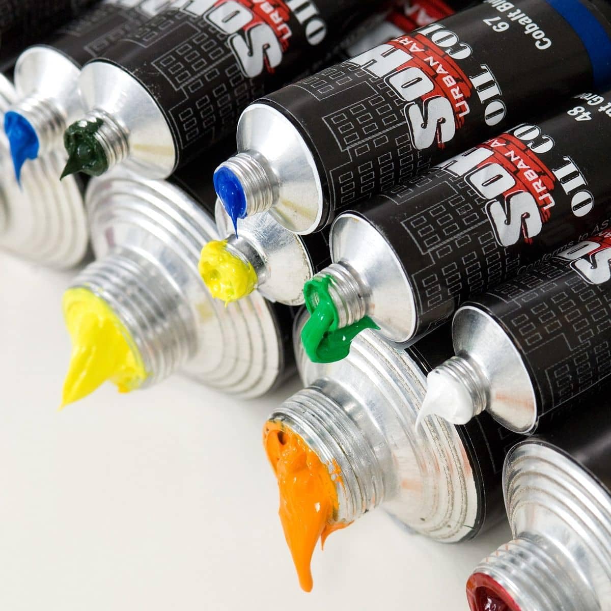 Soho Urban Artist Oil Paint - Neutral White (Mixing), 430 ml Can - Best Valued Oil Colors for Painting, Excellent Pigment Load