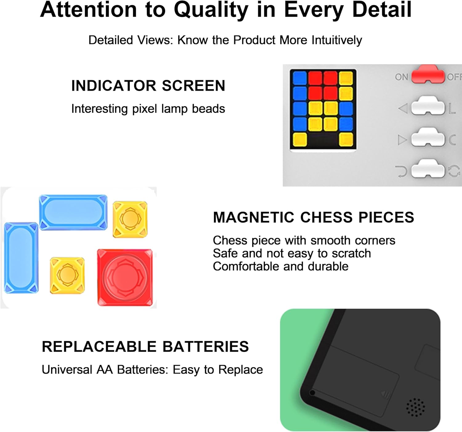 Super Slide Puzzle: Over 500 High-Level IQ Challenges, Exciting Educational Brain Teaser for Kids & Teens, Quality-Made, Great Travel & Gift Option (White/Red)