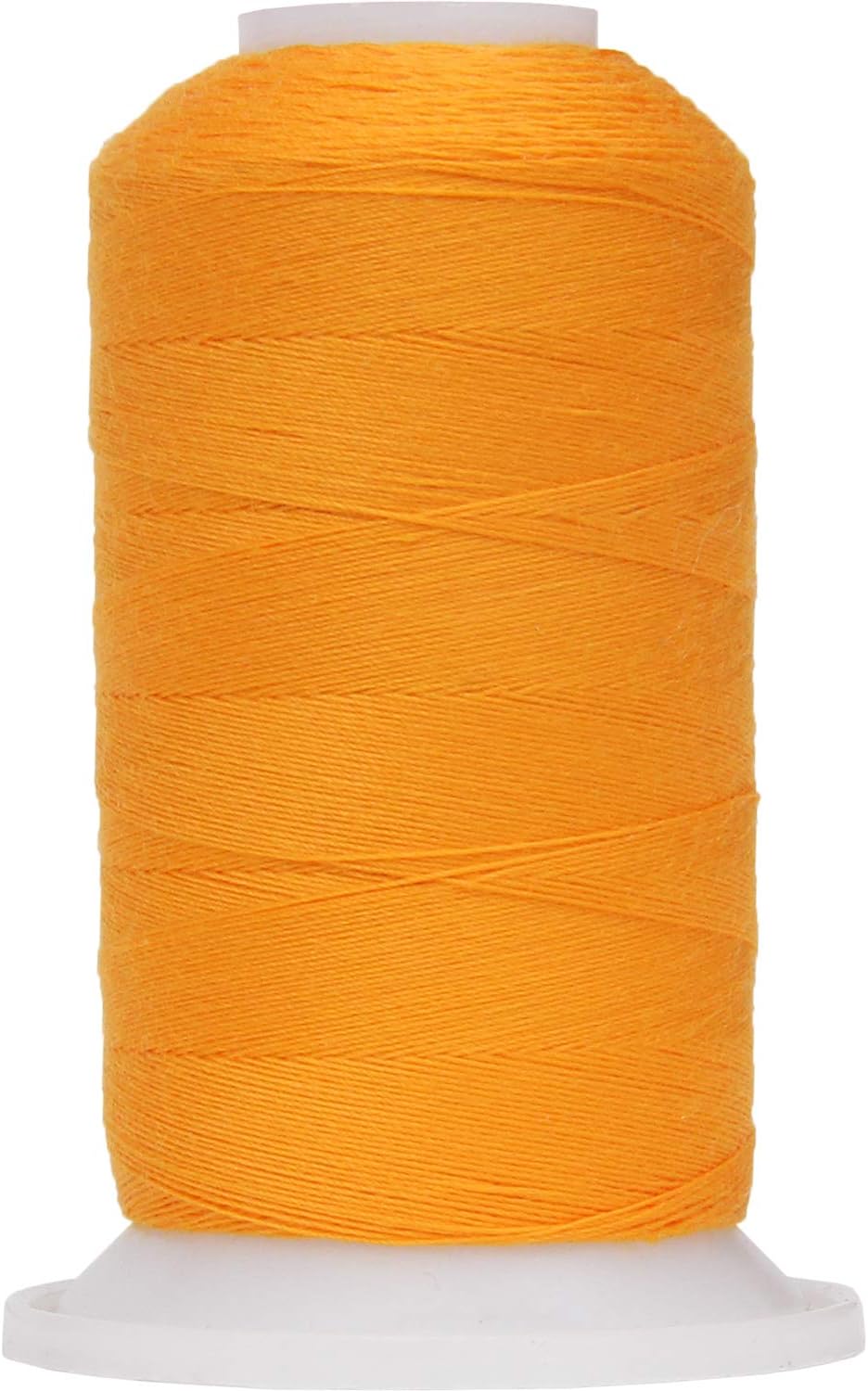 Threadart Polyester All-Purpose Sewing Thread - 600m - 50S/3 - Orange Yellow