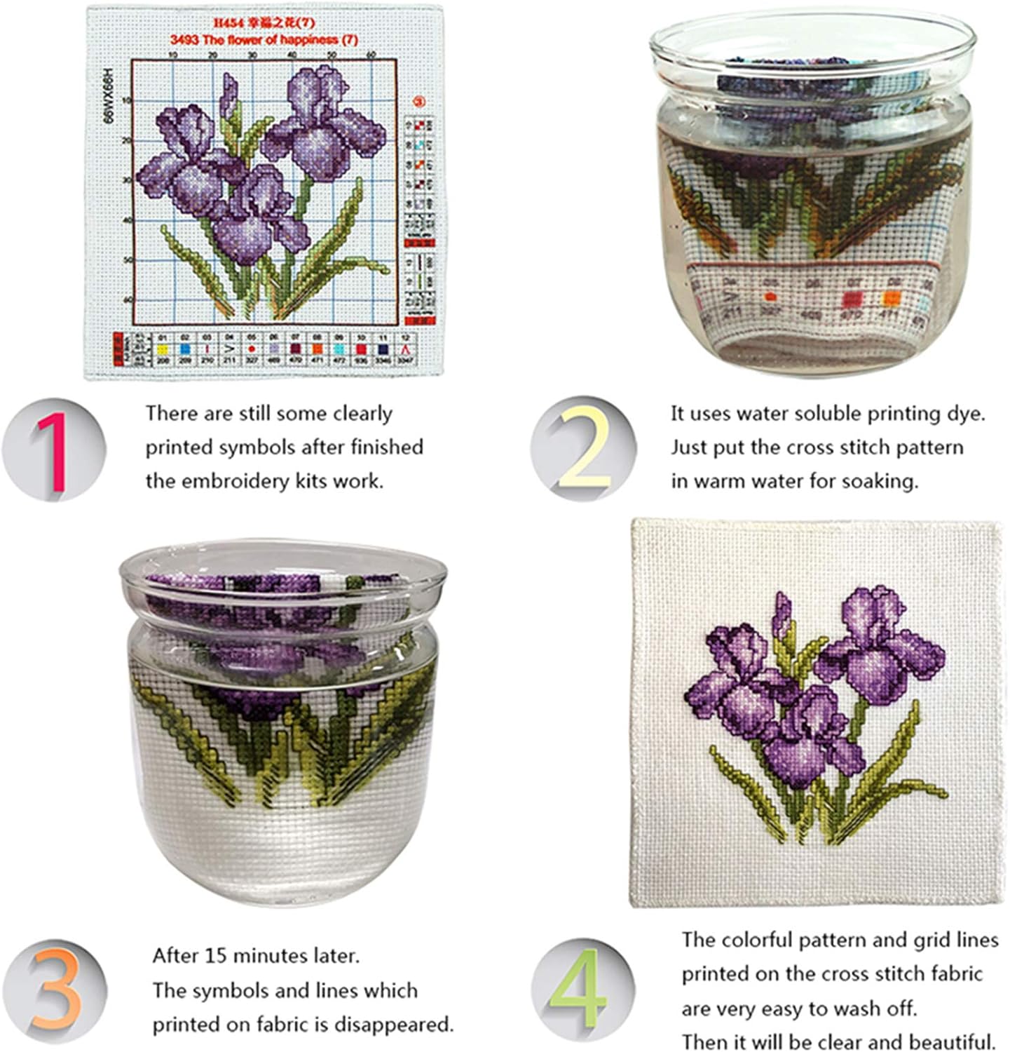Funchey Stamped Cross Stitch Kits, DIY Cross Stitch Pattern for Adults Beginners Needlepoint Kits Embroidery Kit Arts and Crafts 11CT-Mountain and River Owl 16x20 inch