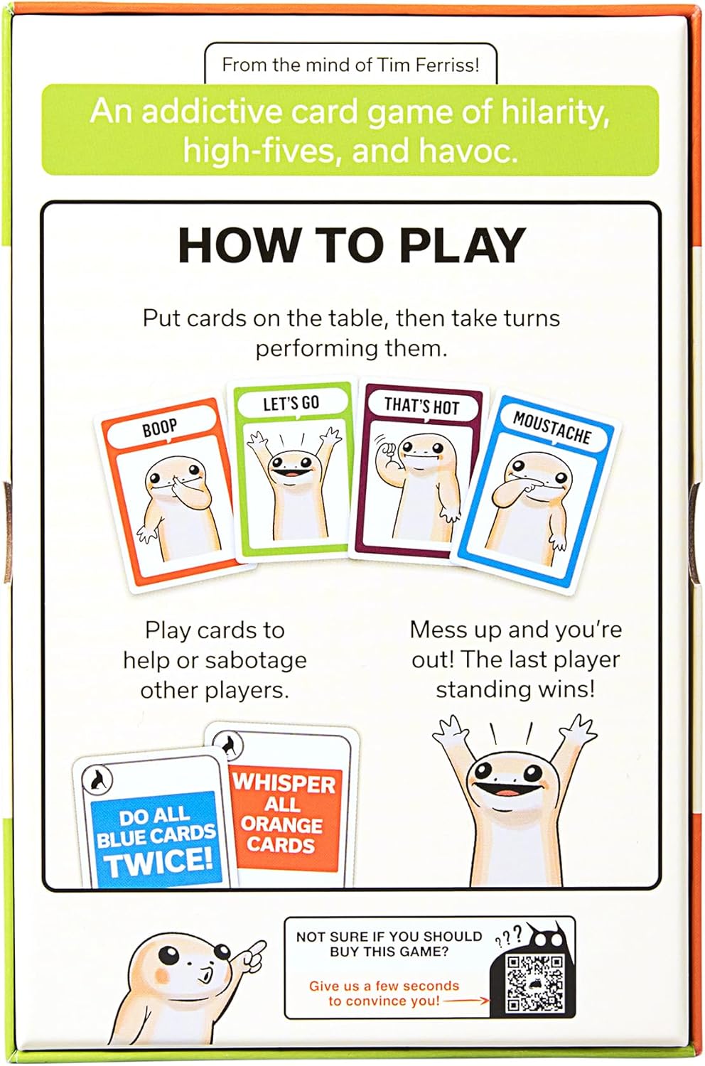 Exploding Kittens Coyote Created by Tim Ferriss, Special Edition Large Box: Includes 6 Unique Action Cards: a Party Game for 3-8 Players, Ages 10 and Up, Great for Family Night