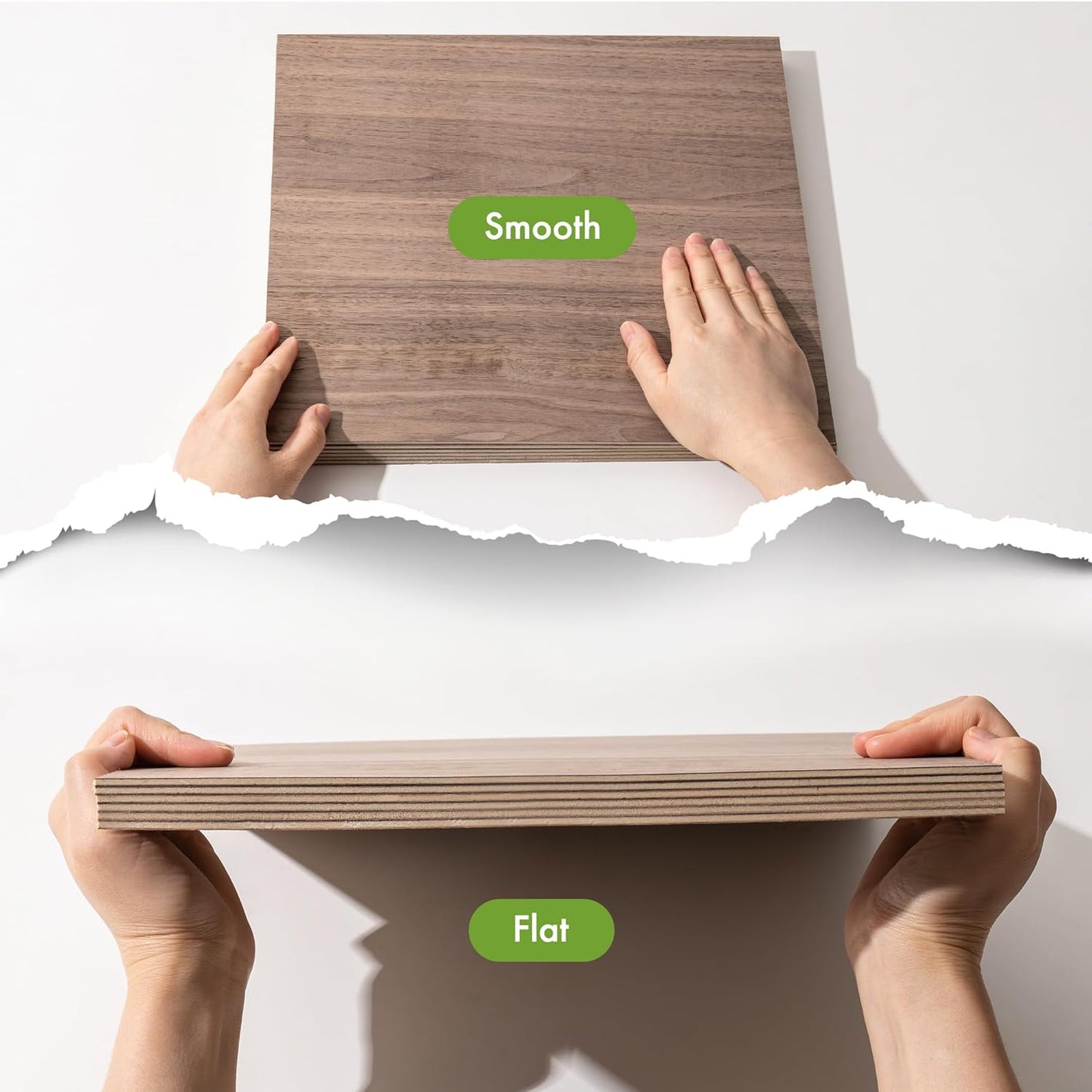 ROBOTIME 3mm Plywood 6 Pcs, 1/8 Maple Plywood for Laser Cutting & Engraving, Thin Maple Boards 12"x20" Crafting Wood Sheets