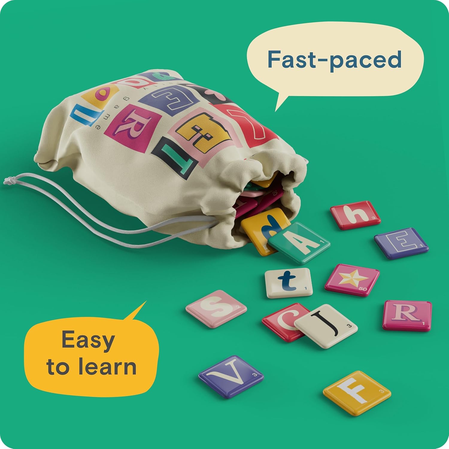 Letterpool: 2-6 Players Board Games for Adults, Family, Teens, Trivia, Word & Card Games Mixture, Fun & Easy to Learn Adult Party Games for Game Night