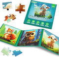 Puzzles for Kids Ages 3-5 36PCS-3 Animal Themes Magnetic Puzzles for Kids 4-6 Travel Puzzle for Airplane/Car/Road Trip/Gift Toys for 3 4 5 6 Year Old Girls and Boys