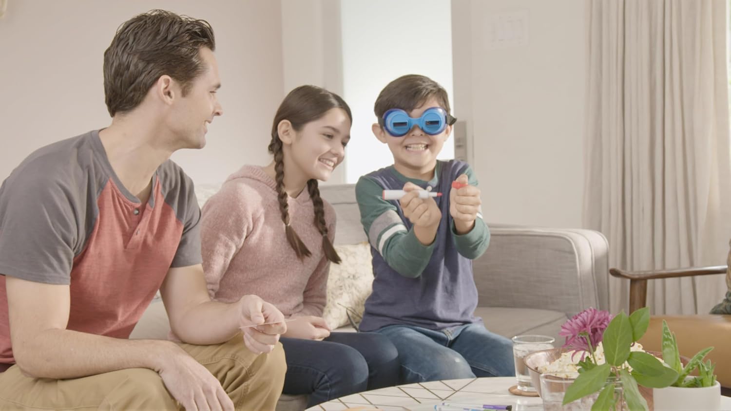 Vango The UpsideDownChallenge Game for Family & Kids - Fun Challenges with Upside Down Goggles - Hilarious for Game Night & Parties - 2-6 Players, Ages 8+ (Standard Edition)