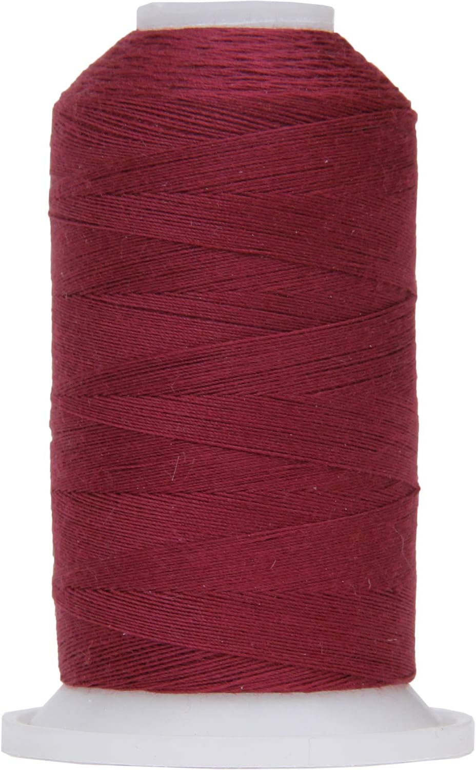 Threadart Polyester All-Purpose Sewing Thread - 600m - 50S/3 - Dark Maroon