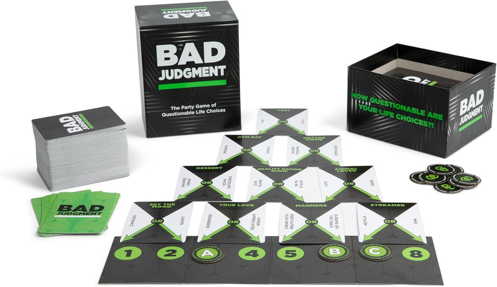 Party Game - The Game of Questionable Life Choices - Adult Card Game for White Elephant Parties and Board Games Night with Your Friends