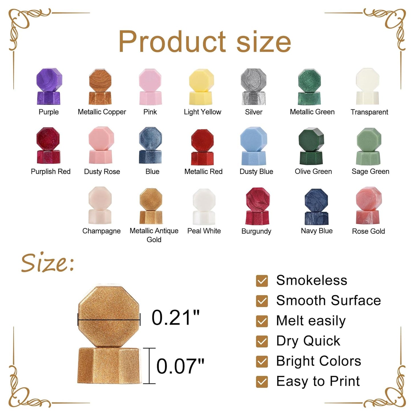 Yoption 360Pcs Burgundy Sealing Wax Beads with 2 Spoons and 4 Tea Candles for Wax Seal Stamps, Cards, Wedding Invitations, Wine Packaging, Gift Wrap, Envelopes
