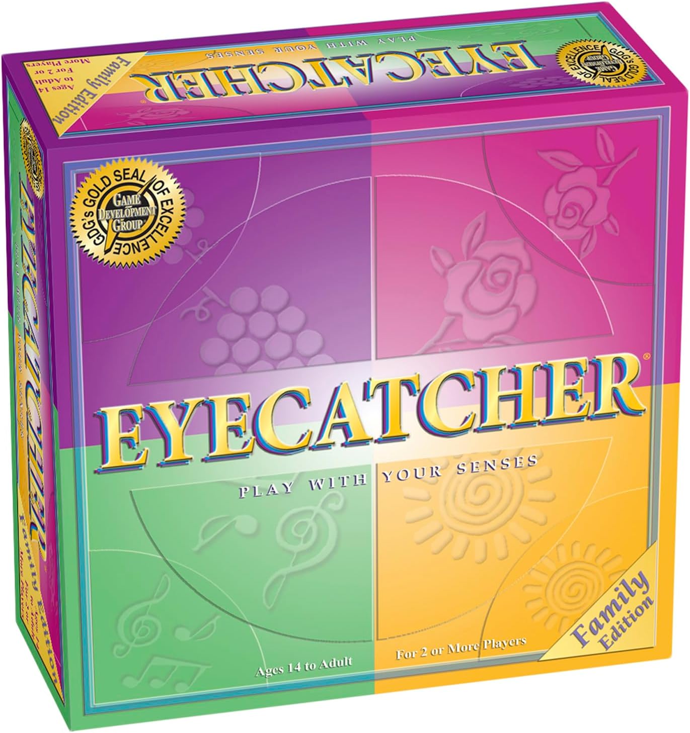 Eyecatcher — Fast-Paced Game Where Players Race to Match Tricky Card Patterns to The Board — Family & Adult Game Night Fun