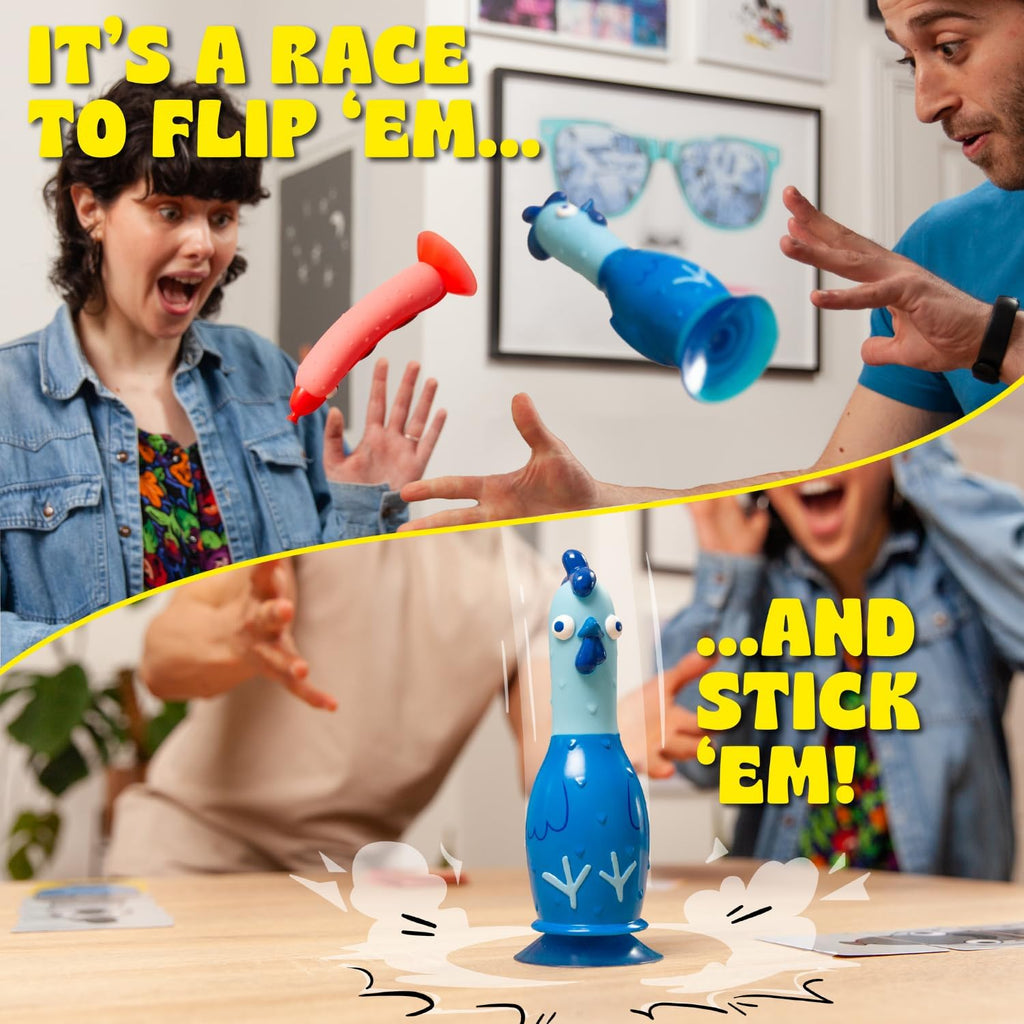 Big Potato Chicken vs Hotdog: Funniest Party Game You'll Ever Play | Flippin' Fun for Family, Adults and Kids - Perfect Halloween Game | Bonus Content Included