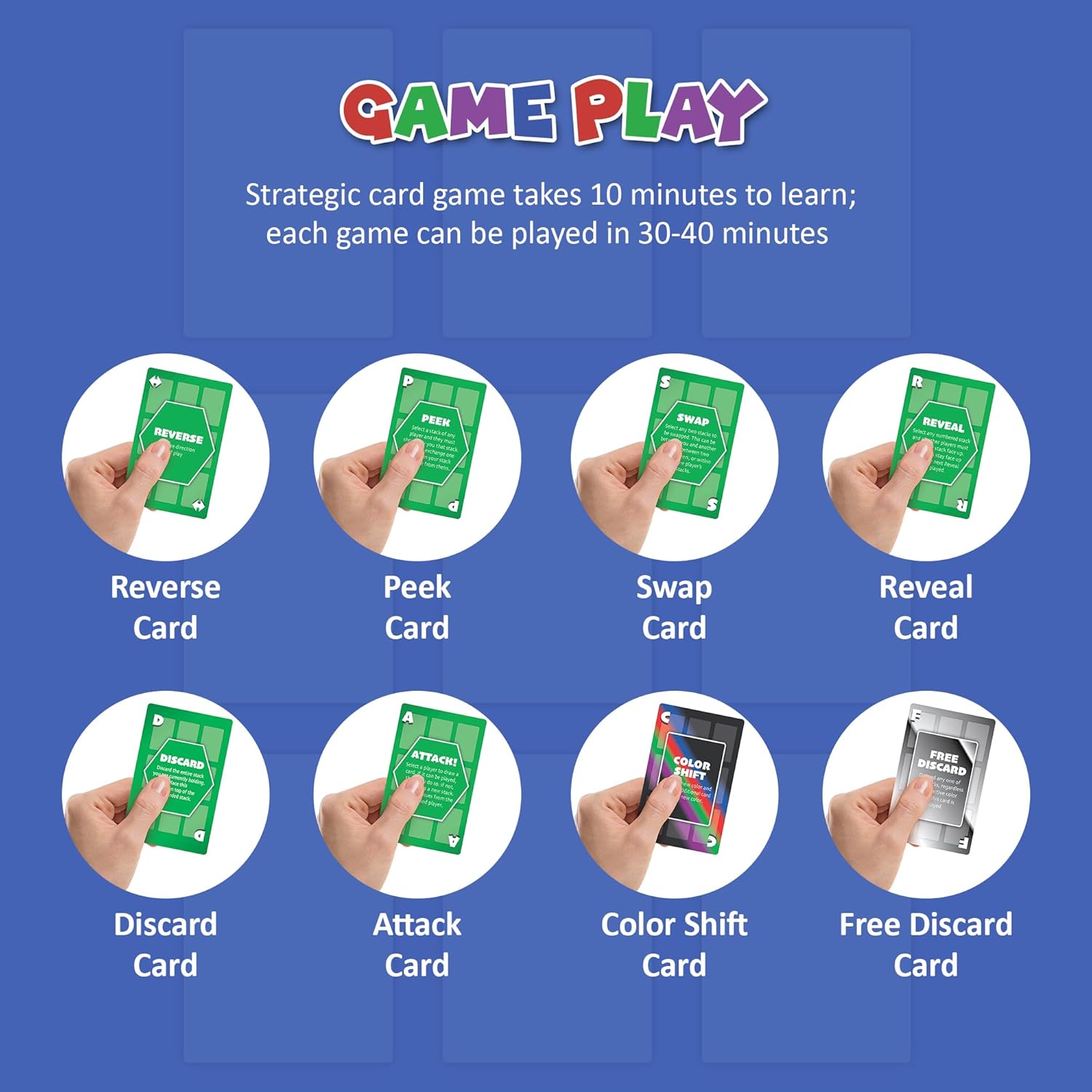 Card Game Expansion Pack – Family-Friendly Card Game – Fun for Kids, Teens & Adults – Expands Game Play to 6 Players – for Game Night, Family Night, Parties (Expansion Pack)…