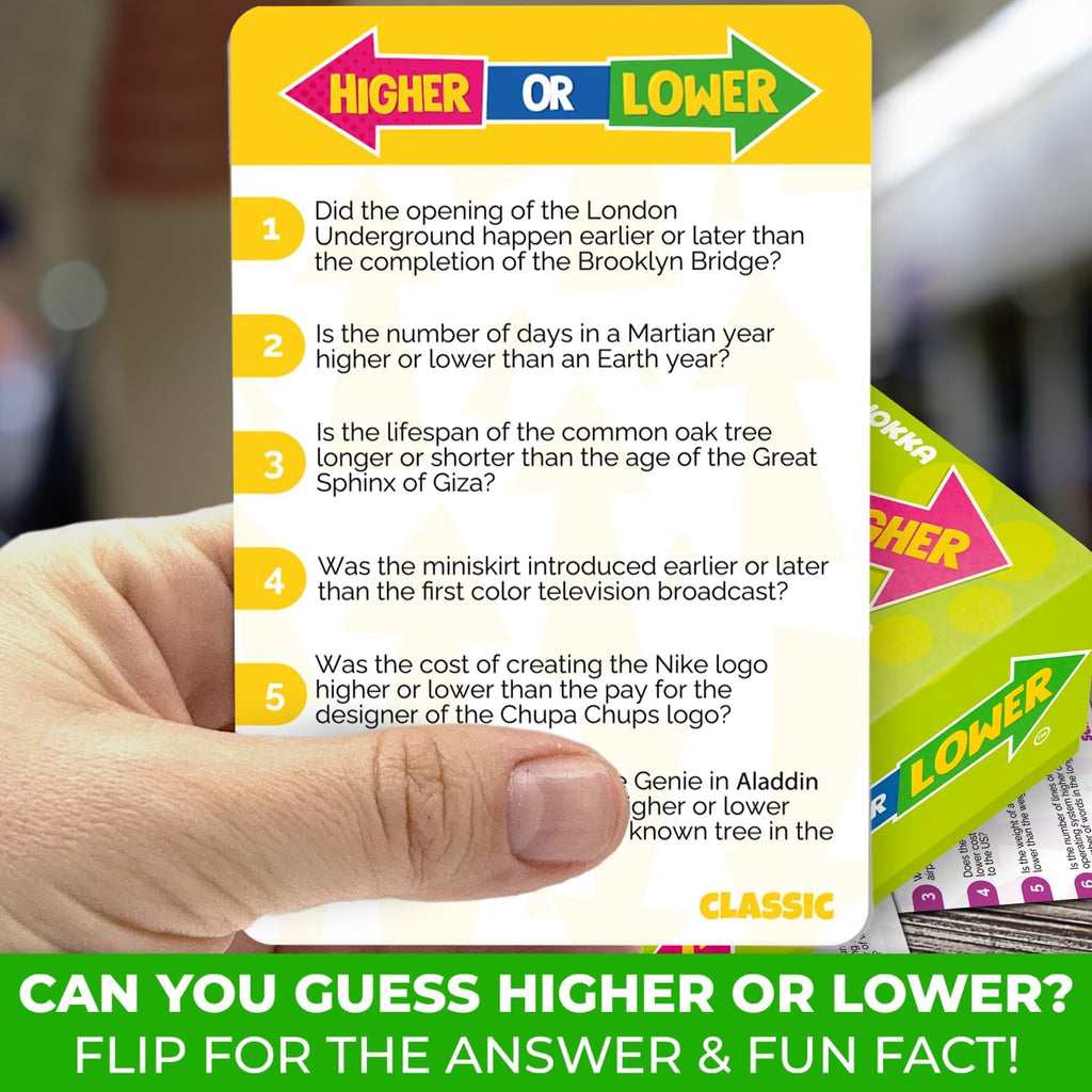 QUOKKA Trivia Board Games for Kids and Adults V2.0 - Family Night Board Game Cards 4xSet to Guess Fun Questions | Easy to Learn | 2 + Players - Challenge History, Science, Geography & More