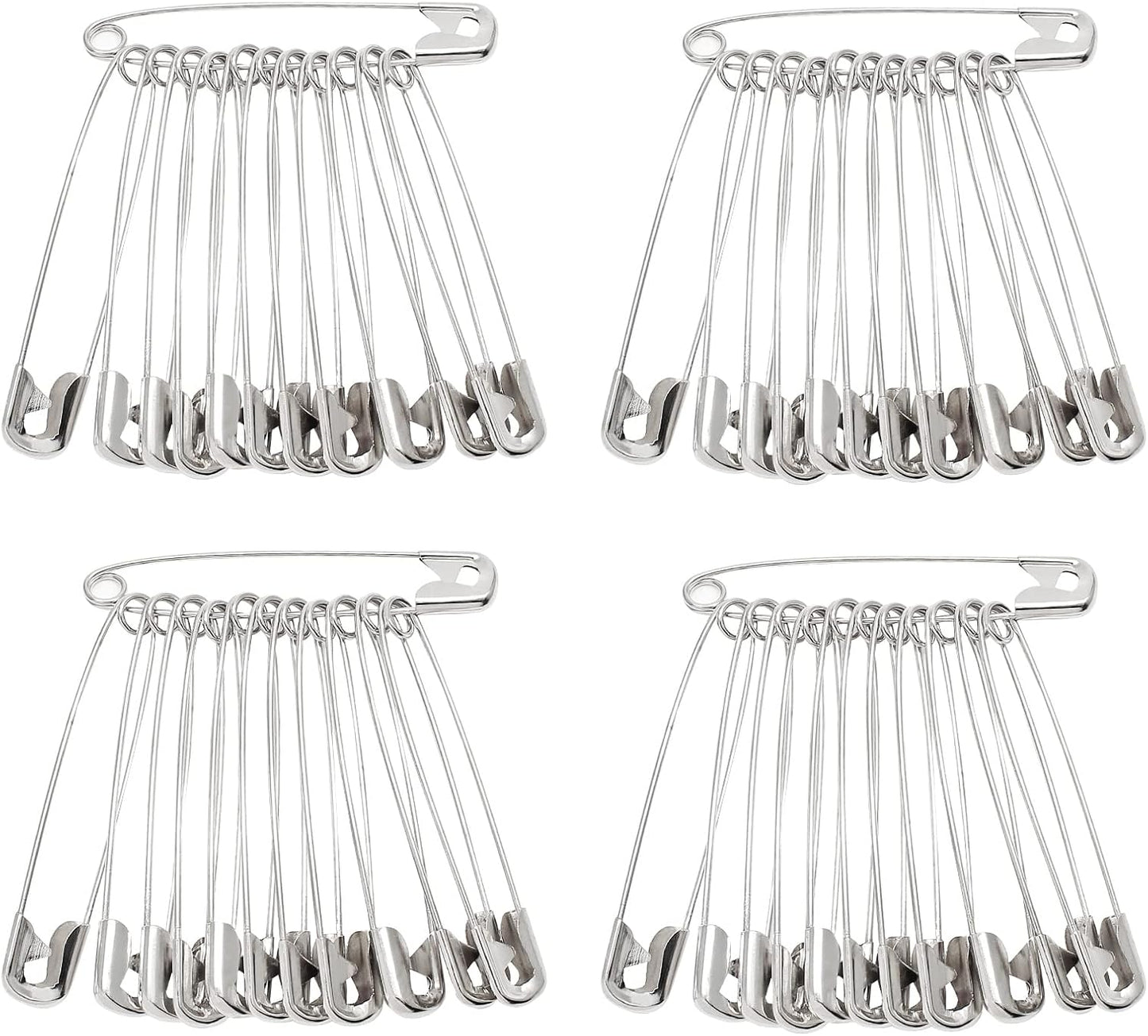 500 PCS 38mm / 1.5 Inch Heavy Duty Quilting Safety Pins, Medium Silver Metal Sewing Pins for DIY Crafts Jewelry Making Baby Clothing (Nickel Plated)": "