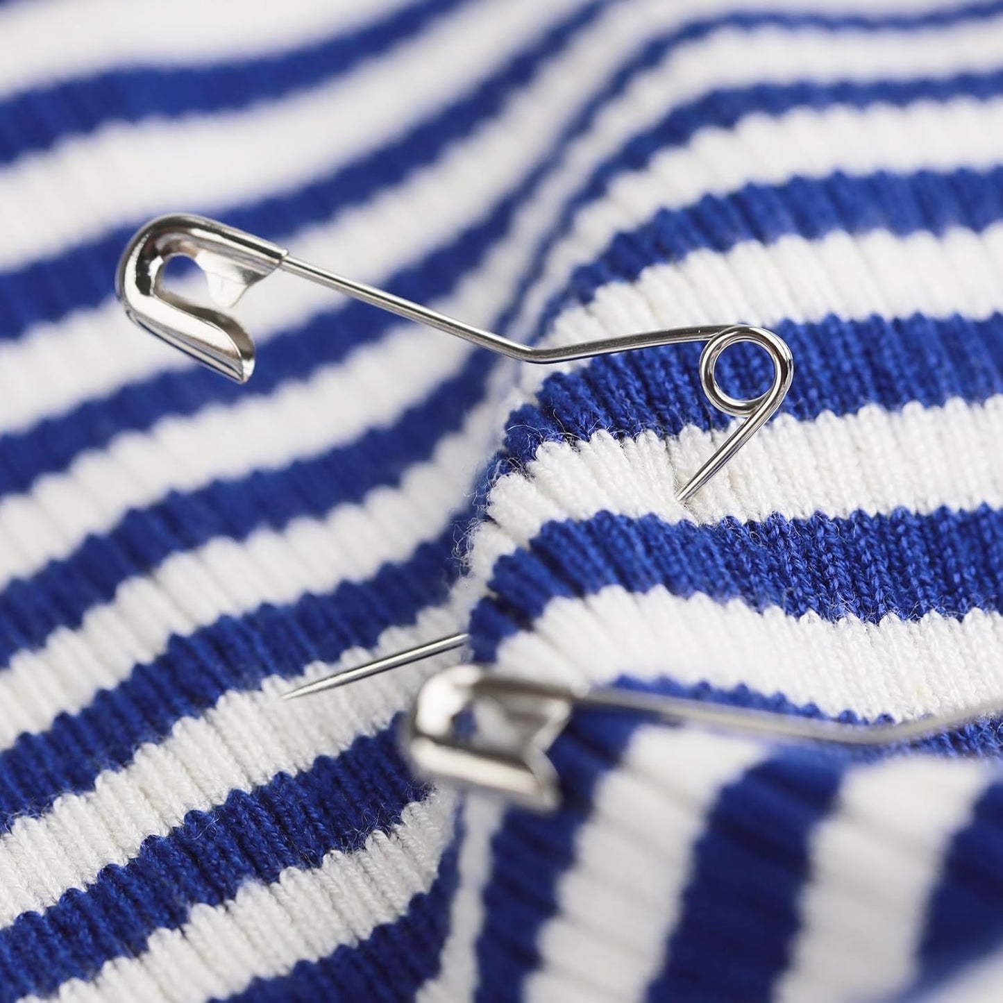 100 Pack Curved Safety Pins for Quilting Basting Pins 54mm/2inch Quilting Safety Pins Stainless Steel Quilting Pins