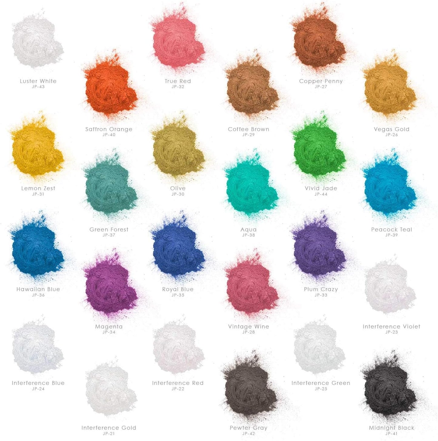 U.S. Art Supply Jewelescent Mica Pearl Pigment Powder, Hawaiian Blue 3.5 oz (100g) Pouch - Cosmetic Grade, Epoxy Resin Color Pigment, Mica Powder for Resin, Soap, Slime, Candle Dye, Art, Crafts