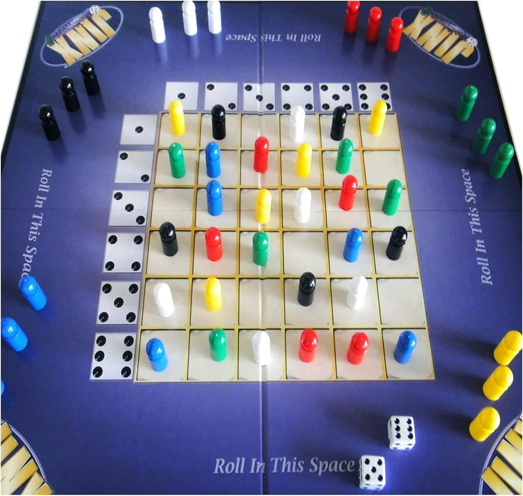 Jinx - Fast and Fun Board Game of Chance Where The Luck of The Roll Determines Your Fate - Game Night Fun for Family & Adults