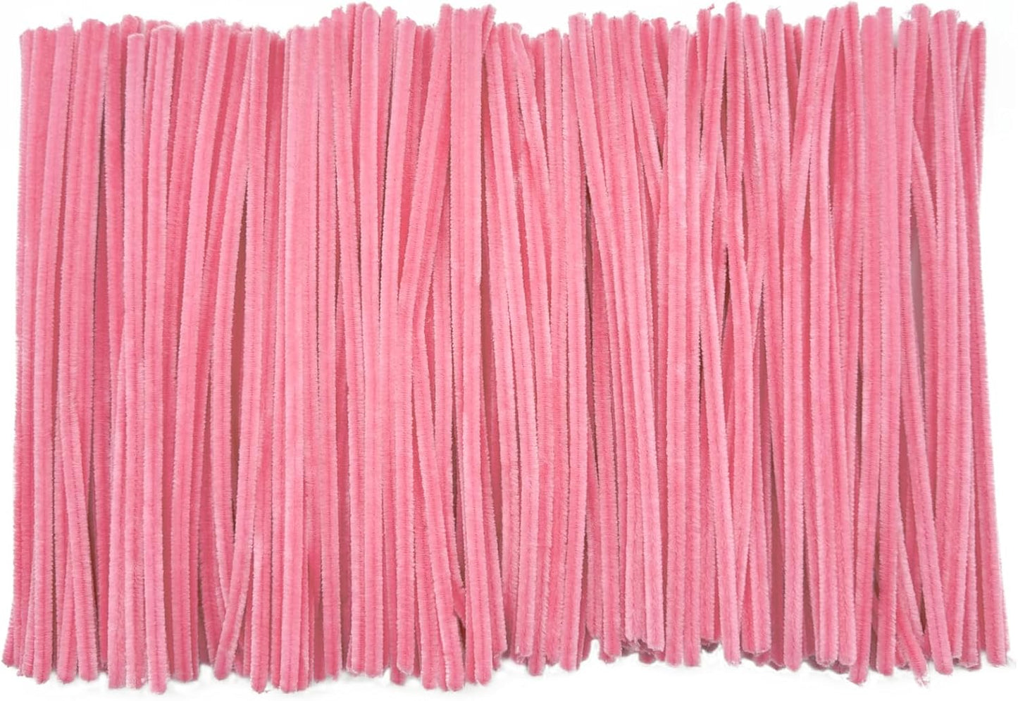 Pink Pipe Cleaners Craft Supplies,Chenille Stems for Art and Craft Projects Creative DIY Decorations,Room Decor,Christmas Ornaments,The Pink Stuff Wrapping Pape,Lovely Girl Toys,Halloween Decor