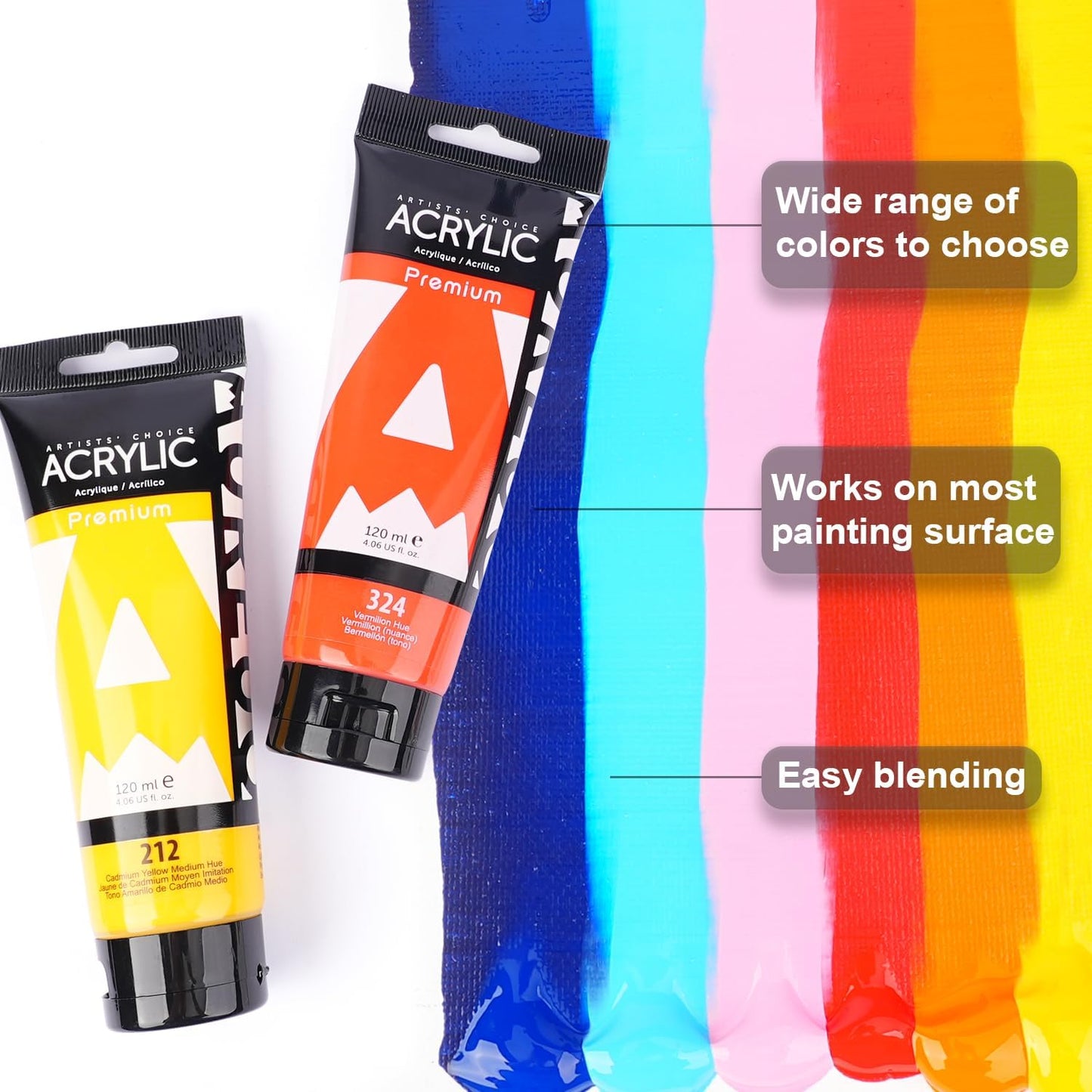 AUREUO Royal Bronze Acrylic Paint, 4 Fl Oz / 120ml Single Tube, Acrylic Metallic Paint for Canvas, Rocks, Wood, Ceramic, Fabric - Art Supplies for Beginners, Professionals, Artists