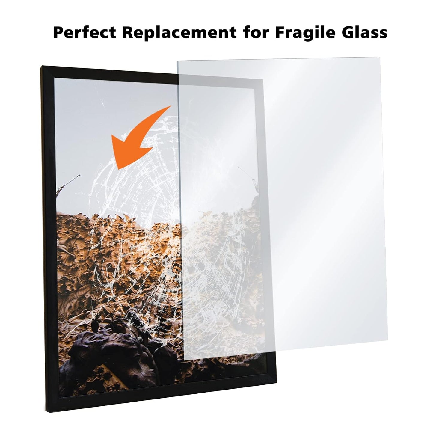 Egofine Plexiglass Sheets Acrylic Sheets 20 Pack of 12x12’’ 0.04 Thick Clear Plastic Cast Transparent Plexi Glass for Crafting Projects, Replacement Picture Frame Glass, DIY Display, Easy to Cut