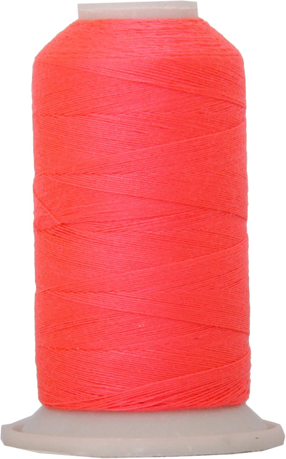 Threadart Polyester All-Purpose Sewing Thread- 600m - 50S/3 - Neon Coral
