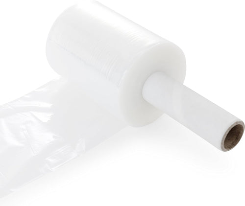 (R) Stretch Wrap 5" x 1000' Roll With Handle, 80 Gauge Extra Thick Durable Self-Adhering Plastic Wrap for Moving, Packing Wrap Industrial Strength, Clear Plastic Pallet Shrink (2 Pack)