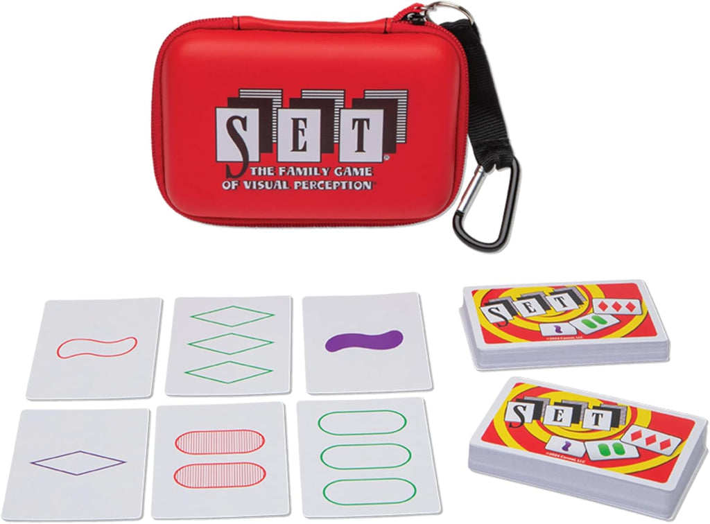 PlayMonster Set Card Games for Kids - Travel Case Bundle, Cards Included, Fun Family Games, Travel, Memory, Learning, Multi-Player, Ages 6+