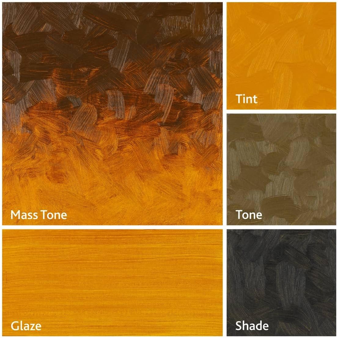 Tusc & Pine Artist Oil Paint - Transparent Yellow Oxide, 40 ml, Non-Yellowing, Rich & Creamy Consistency, Maximum Pigment Load, Small Batch Milled Oil Paints Made in the USA for Professional Artists