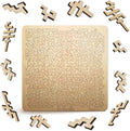 Mind Bending Wooden Jigsaw Puzzle - Difficult Challenging Impossible Puzzles for Adults, Advanced Hard Jigsaw Puzzles - Aztec Labyrinth - 130 Pieces